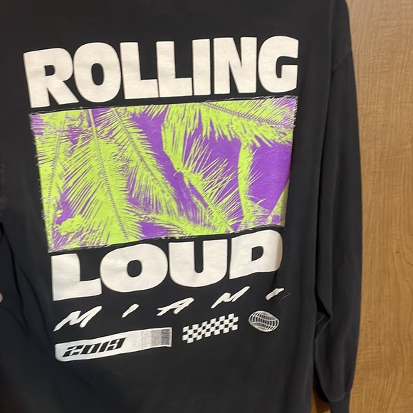 Rolling Loud 2019 Long Sleeve T Shirt - Picture 3 of 4
